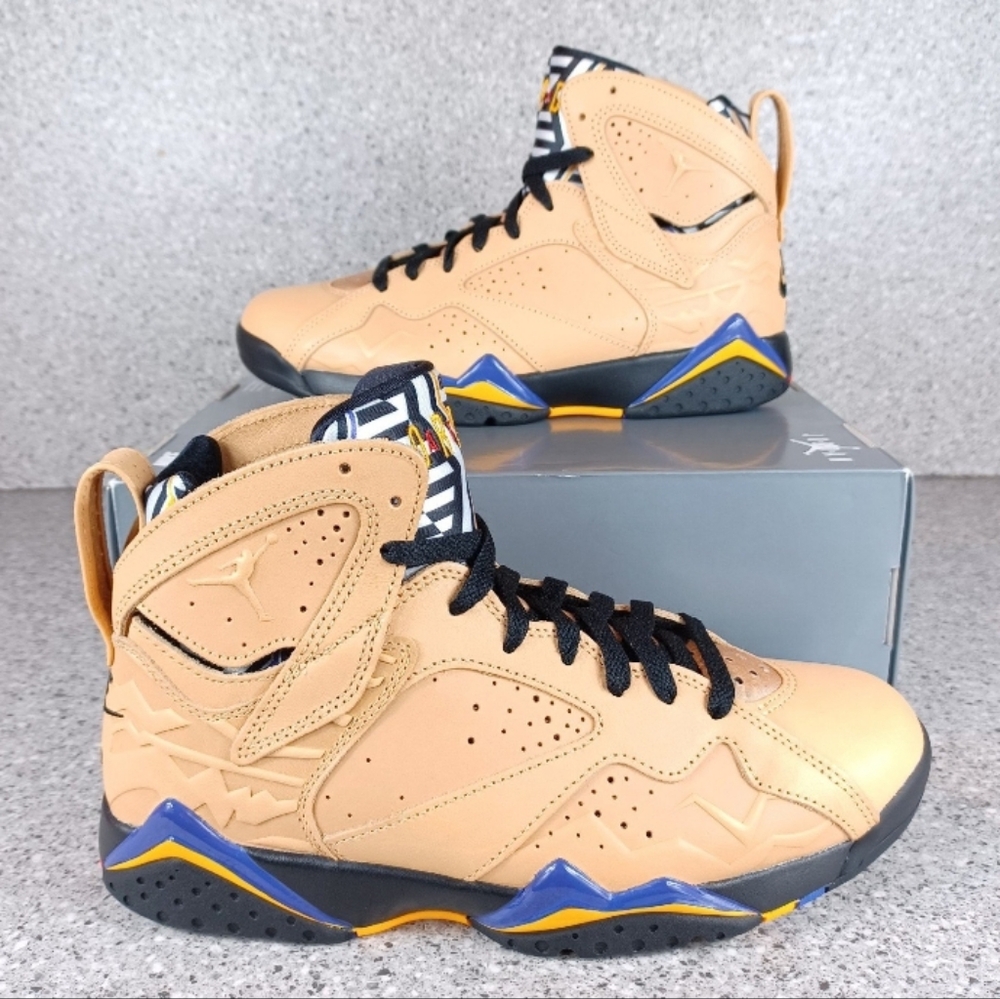 Nike Air Jordan 7 Retro SE Vachetta Tan Sneakers Afrobeats Shoes